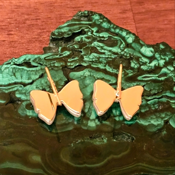 NEW Elegant Pearl Bow Earrings E1P27 - Picture 5 of 6